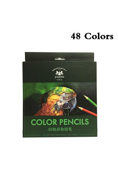 Choice 48 Colors-Oily 12/18/24/36/48/72 Colors Wood Colored Pencils Lapis De Cor Artist Painting Oil Color
