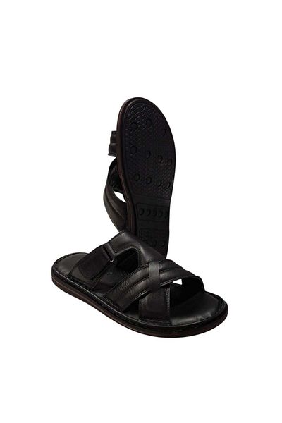 Esem 1143 Genuine Leather Men's Slippers