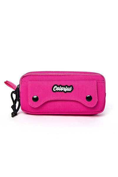 Colorful Suport pentru stilou de călătorie roz - Husă pentru stilou cu capac ...