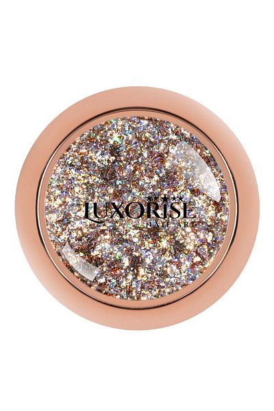 LUXORISE Pigment de unghii Galaxy Dreams LUXORISE, Aură de Rainbow