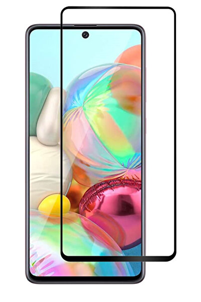 OEM Стъклено фолио за Samsung Galaxy A51, MyStyle 5D, с пълно лепене, черно