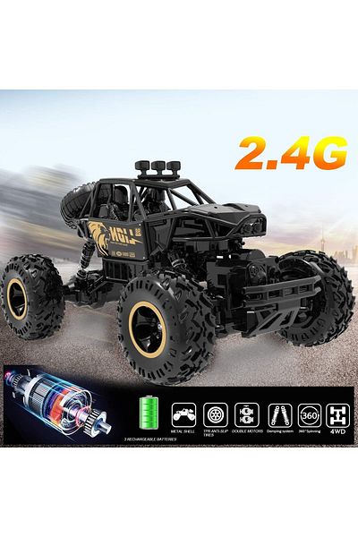 Yelajoy Remote Control Car,4x4 Driving ,Double Motors Drive, Model Off-Road Vehicle Toy