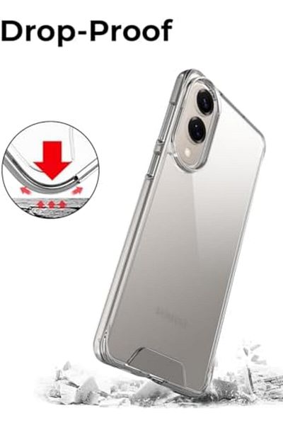Glassology جراب شفاف لهاتف Samsung Galaxy S25 Edge