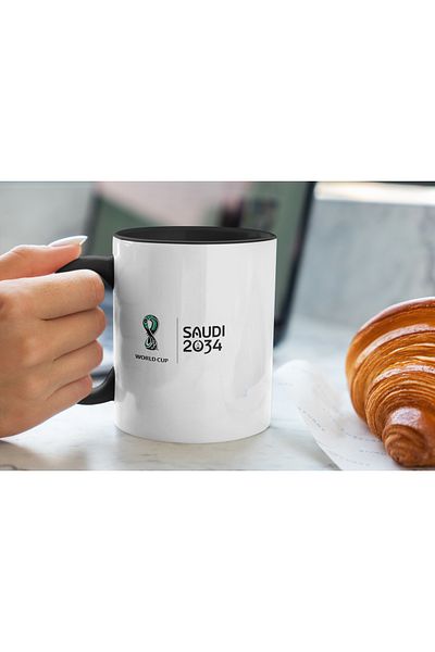 MECKSA "Saudi 2034" Football Fan Mug 11OZ