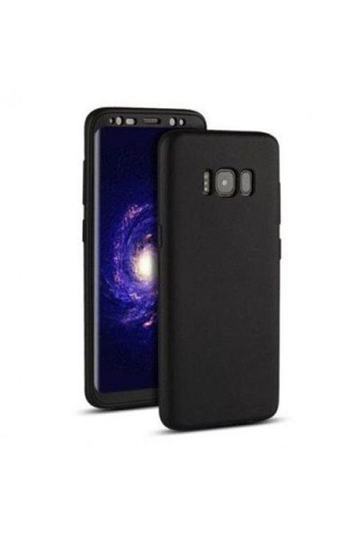 OEM Husă FullBody MyStyle Pro neagră pentru Samsung Galaxy S8, acoperire completă la 360 de grade cu folie de protecție