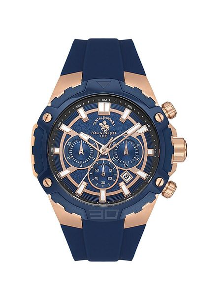 Casio Sb.5.10002-1 Santa Barbara Polo & Racquet Club Wristwatch