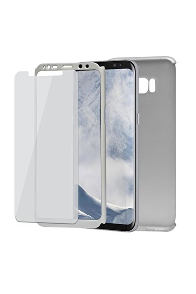 OEM Carcasă integrală MyStyle argintie pentru Samsung Galaxy S8 Plus