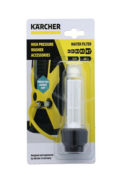 Karcher Water Filter Clear and Black