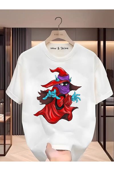 New Shine 1 μπλουζάκι δώρο για αγορές 6 και άνω στο καλάθι - Μπλουζάκι μεγάλου μεγέθους με στάμπα Canvas Magician