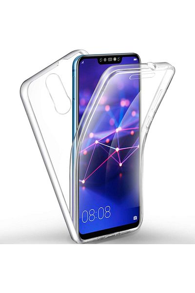 OEM Husă din silicon 360 compatibilă cu Huawei Mate 20 LITE față și spate, transparentă