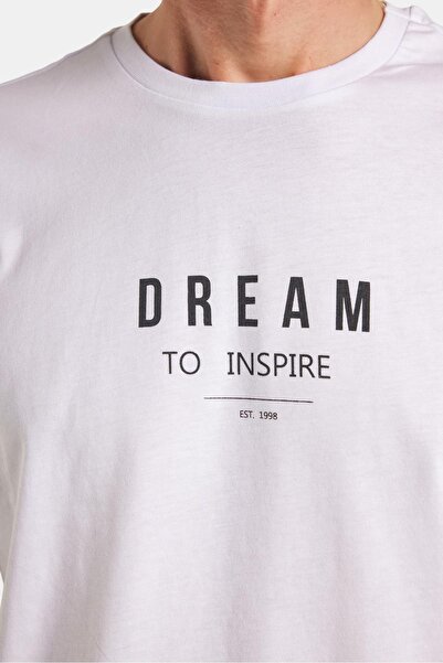 Tudors Men's Slim Fit Slim Fit 100% Cotton Soft Texture Printed Black Crew Neck T-Shirt