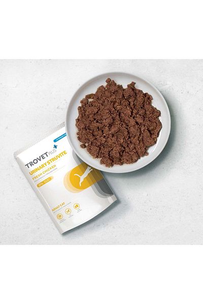 trovet Plus Pouch Cat Urinary Struvite Veterinary Diets Wet Food 85g Pack Of 6
