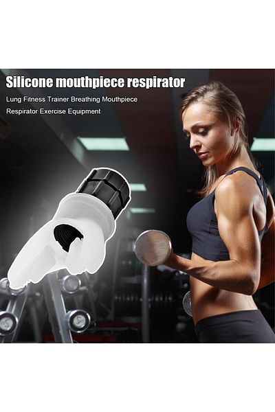 fulina Portable Lung Exercise Trainer with Adjustable Intensity Knob,Breathing Exerciser, for Athletes