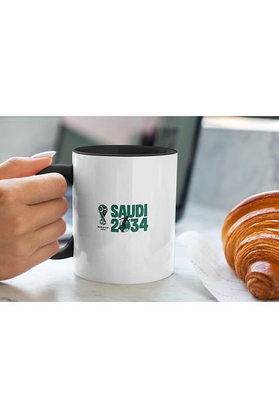 MECKSA Saudi 2034 World Cup Bid Mug 11OZ