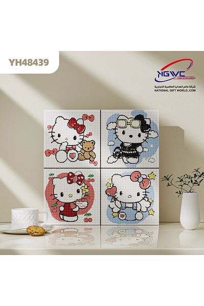 KAZUKO Hello Kitty Diamond Painting Cross Stitch Kit