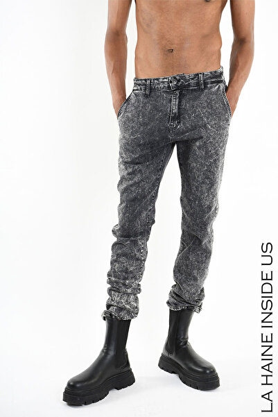 La Haine Inside Us JEANS CROIALĂ REGULARĂ - - 48, GRI