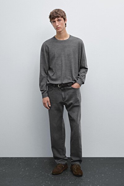 Massimo Dutti %100 merinos yün triko kazak