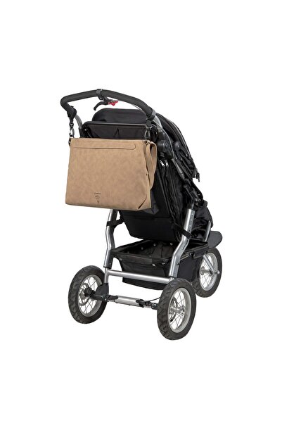 Lassig Shoulder Baby Care Travel Bag Camel