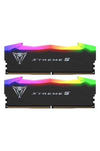 Patriot Viper Xtreme 5 Rgb Pvxr532G80C38K 32Gb (2X16Gb) Ddr5 8000Mhz Cl38 Desktop Memory