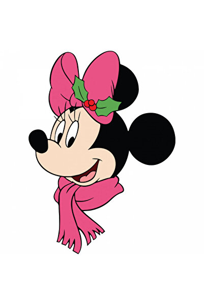 INOVATIX Set de 8 piese, autocolant superb Minnie Mouse, INOVATIX®. 6 cm