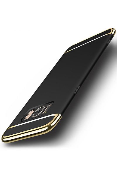 OEM Husa pentru telefon Samsung S8 oferă protecție 3 în 1, ultrasubțire - Negru mat