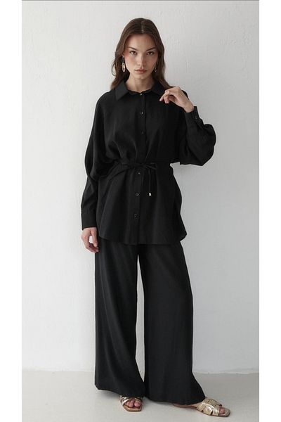 Melike Tatar Modal Shirt Set