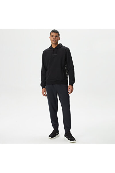 Nautica Erkek Siyah Standart Fit Eşofman Altı