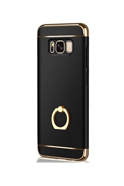OEM Carcasă Samsung Galaxy S8, inel MyStyle Elegance Luxury 3 în 1, negru