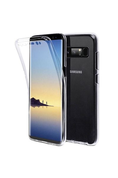 OEM Carcasă Samsung Galaxy Note 8, MyStyle FullBody ultra subțire TPU, față și spate transparente