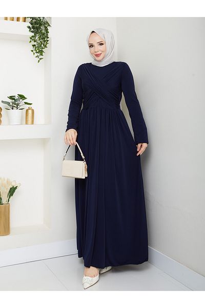 Wual giyim Φόρεμα Sandy Cross Draped με κορδόνια