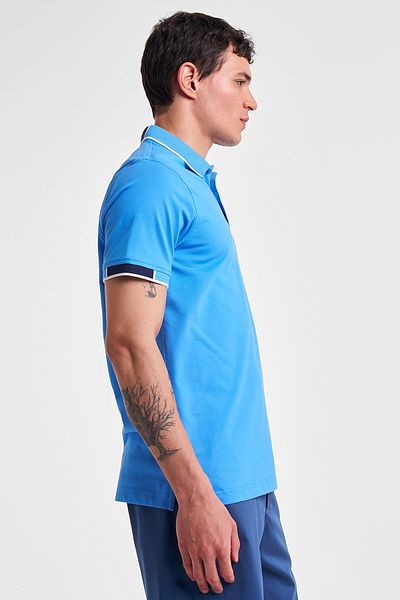 Lescon Men's Short Sleeve Polo Neck T-Shirt 25Y-1132