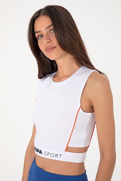 U.S. Polo Assn. Women's White Bustier 50300723-Vr013