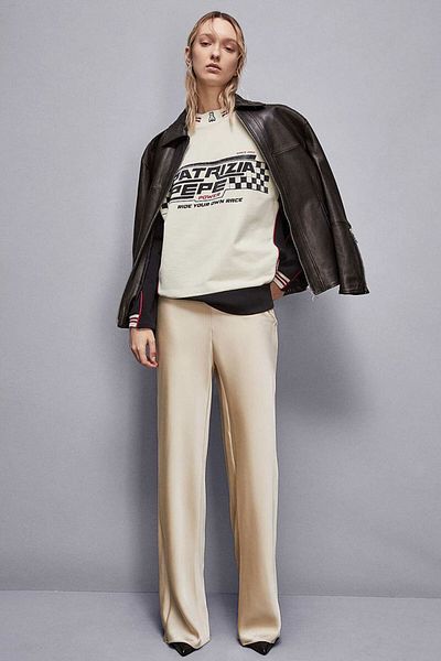 Patrizia Pepe PANTALONI LATI - PATRIZIA PEPE - 44, BEJ