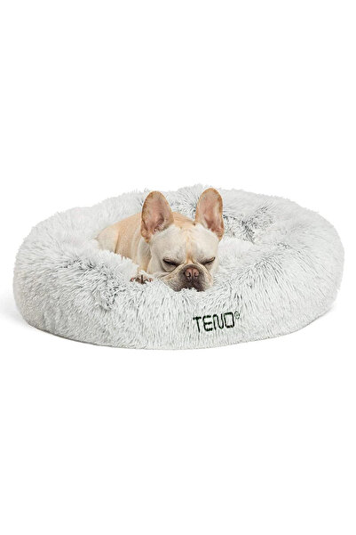 Teno Pat Animale Teno®, captusit, moale, pufos si calduros, diametru 60cm, ba...