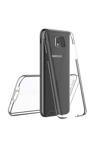OEM Carcasă pentru Samsung Galaxy J3 2017, MyStyle FullBody ultra subțire TPU, față și spate transparente