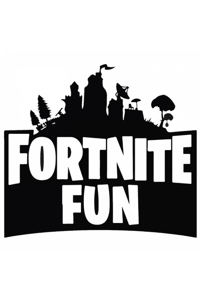 INOVATIX Set de 8 piese, autocolant distractiv Fortnite, INOVATIX®. 6 cm