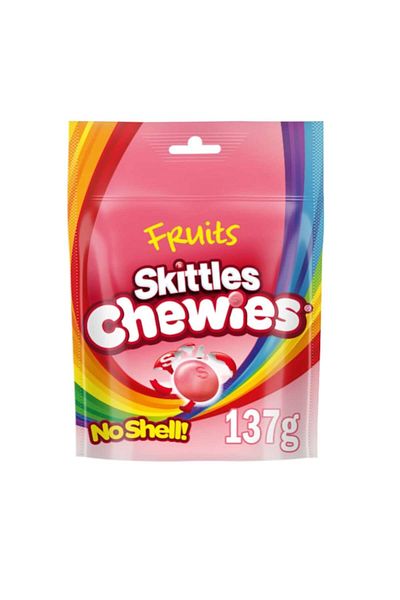 Skittles Chewies No Shell, Chewy Candies 137g