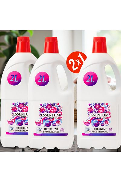 Essentum Rufeea x3- Detergent de Rufe Gel 2 Kg Color & White