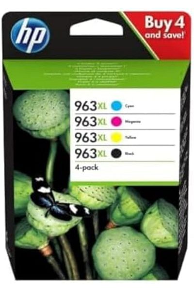 HP 963 XL Kit of 4 Original OfficeJet Pro Cartridges