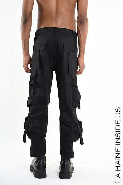 La Haine Inside Us WIDE CARGO PANTS - LA HAINE INSIDE US - M, BEIGE