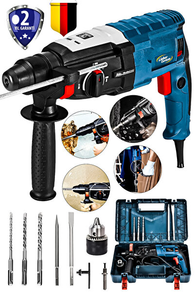 Lieber German Teknoloji 2.30mm Bakır Sargılı 7.0 Joule Kablolu Kırıcı Delici ...