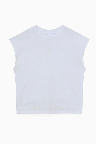 Patrizia Pepe Tricou croială regulată - - Xs/s, Alb