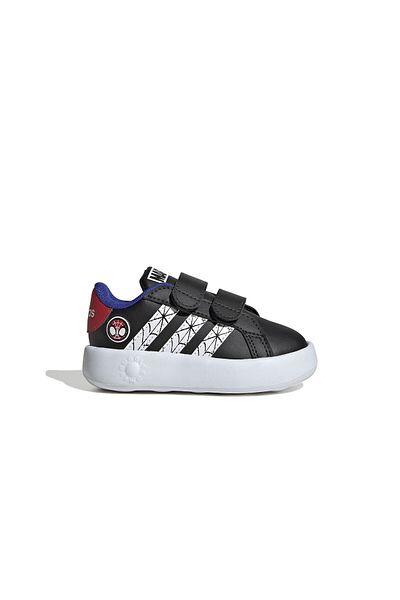 adidas Grand Court Spider-Man Cf I Baby Casual Shoes Js0743 Black