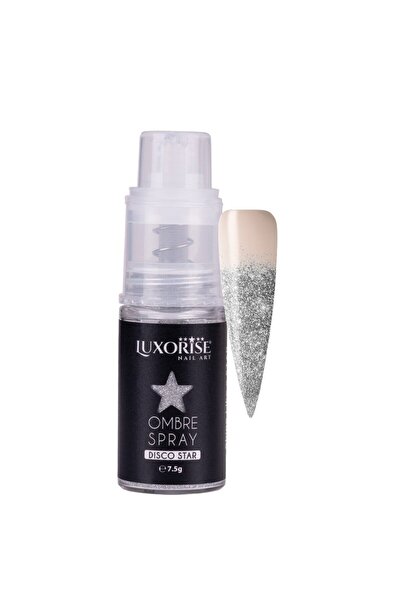 LUXORISE Ombre Nail Art LUXORISE Disco - Argintiu