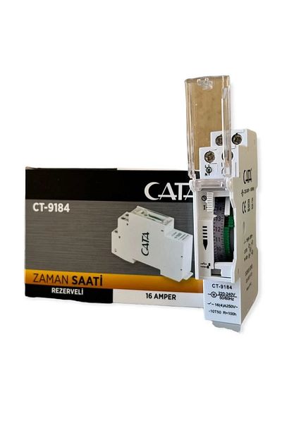 Cata Ct-9184 W Vending Machine Type Time Clock Relay 3500A