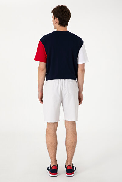 U.S. Polo Assn. Erkek Açık Gri Örme Şort 50307289-VR001