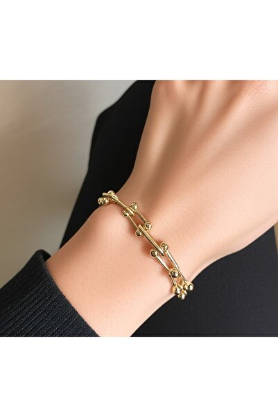 HARİNA اسوارة ذهبية نسائية مع علبة هدية