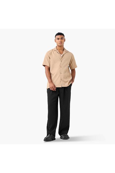 FAV Raised Dobby Revere Shirt Ss