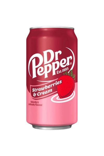 Dr. Pepper Băutură carbogazoasă, Dr. Pepper, Căpșuni și frișcă, 355 ml