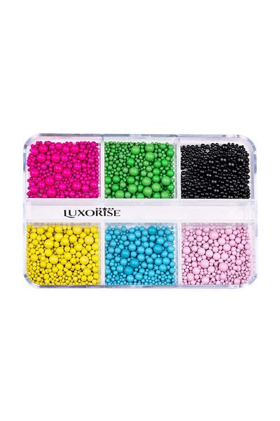 LUXORISE Decoration Bubble Nail Art LUXORISE, Brilliance Pearls
